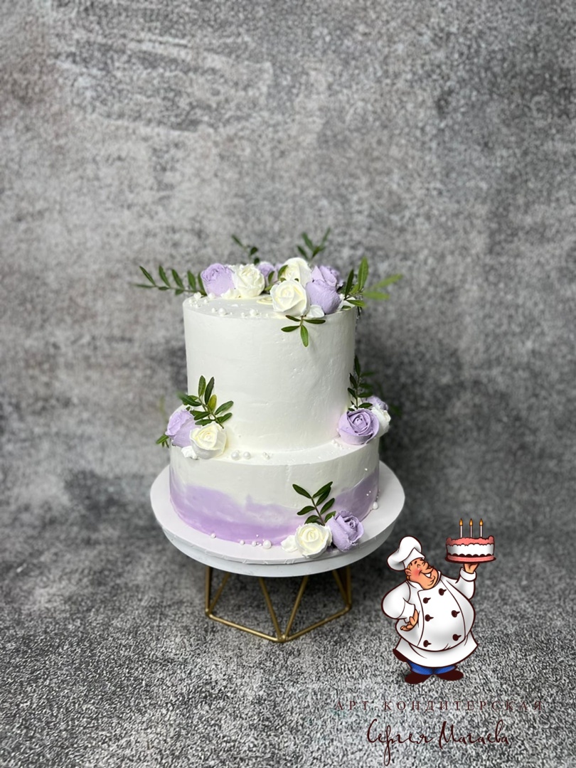 Торт «Золотая свадьба»