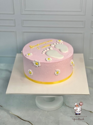 Дизайн торта на годик девочке