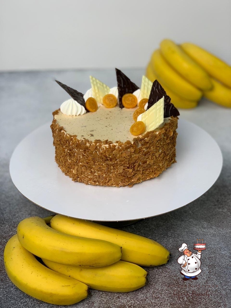 Клубнично-банановый торт - рецепт с фотографиями - Patee. Рецепты