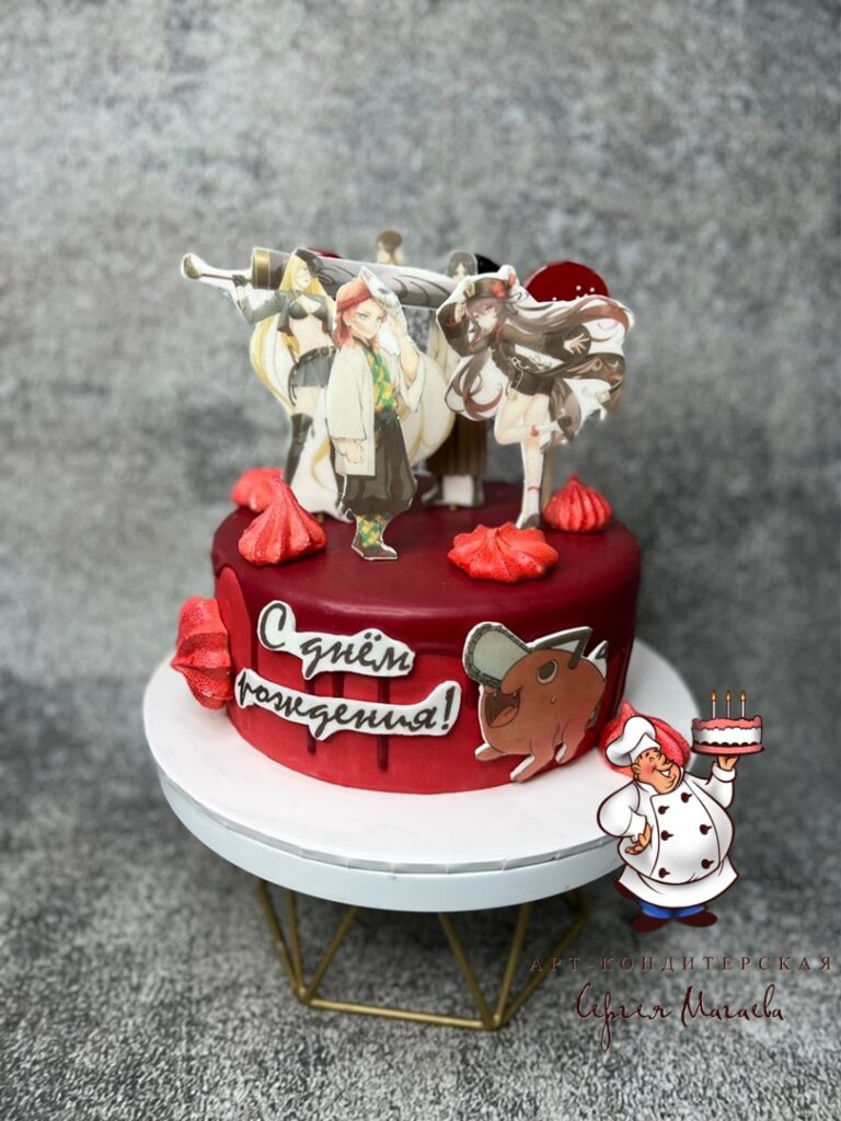 Торт "Аниме" № 8572